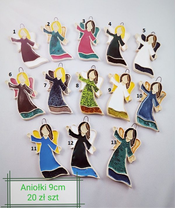 Aniołek na ścianę mały