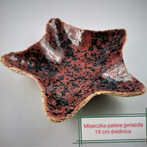 Miseczka patera Świąteczna gwiazda