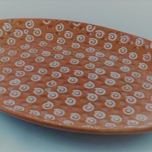 Patera owalna spiralki