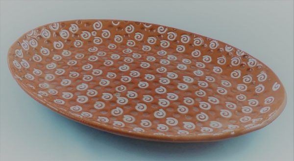 Patera owalna spiralki