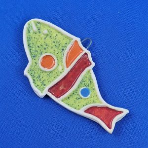 Rybka magnes – zawieszka CERAMIKA