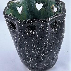 Wazonik ceramiczny z sercem